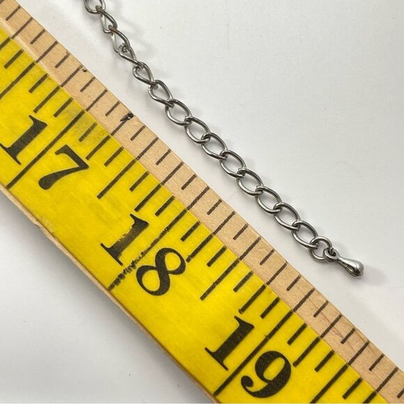 Stunning Unsigned Artisan Foil Glass Tigers Eye Chip Beaded Statement Necklace - Picture 8 of 8